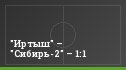 "Иртыш" – "Cибирь-2" – 1:1