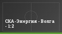 CКА-Энергия - Волга - 1:2