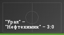 "Урал" – "Нефтехимик" – 3:0