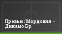 Превью: Мордовия – Динамо Бр
