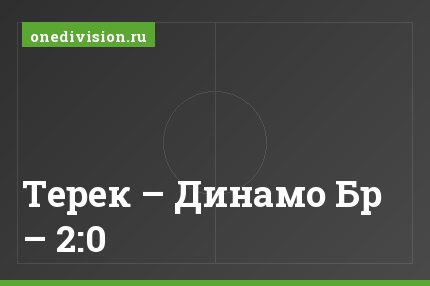 Терек – Динамо Бр – 2:0
