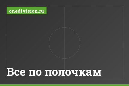 Все по полочкам