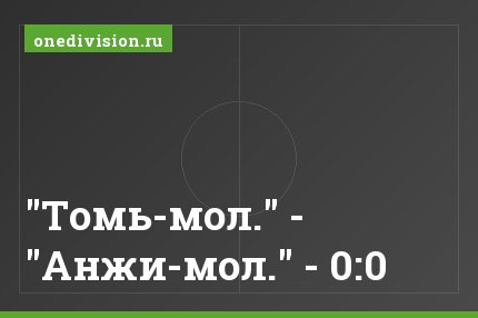 "Томь-мол." - "Анжи-мол." - 0:0