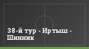 38-й тур - Иртыш - Шинник
