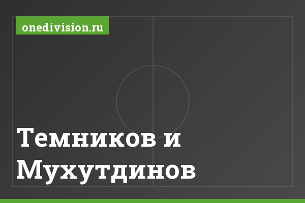Темников и Мухутдинов Темников и Мухутдинов