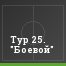 Тур 25. "Боевой"