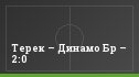 Терек – Динамо Бр – 2:0