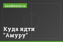 Куда идти "Амуру"
