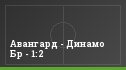 Авангард - Динамо Бр - 1:2