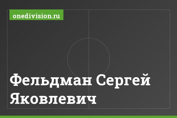 Фельдман Сергей Яковлевич Фельдман Сергей Яковлевич