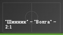 "Шинник" – "Волга" – 2:1
