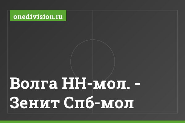 Волга НН-мол. - Зенит Спб-мол. Волга НН-мол. - Зенит Спб-мол
