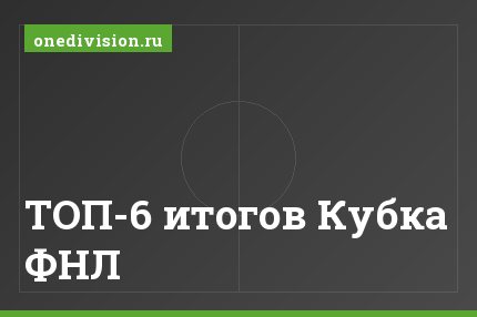 ТОП-6 итогов Кубка ФНЛ