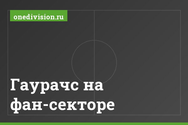 Гаурачс на фан-секторе Гаурачс на фан-секторе