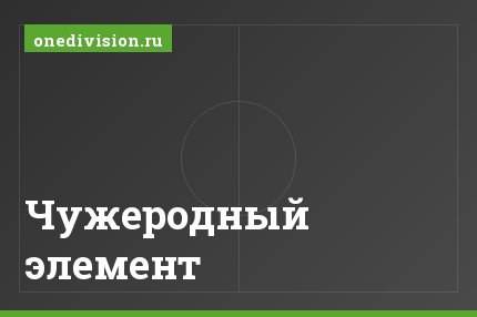 Чужеродный элемент