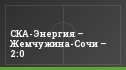 СКА-Энергия – Жемчужина-Сочи – 2:0