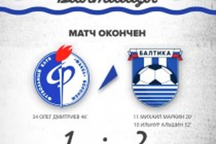 21:29 24.07.2019 Автор: Константин Лицин Источник: OneD ФНЛ - Cезон 2019/2020 Первая победа "Балтики" "Факел" и "Балтика" не должны были играть в ФНЛ…