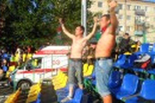 "ТЮМЕНЬ" – "ГОРНЯК": Гостевой сектор "ТЮМЕНЬ" – "ГОРНЯК": Гостевой сектор