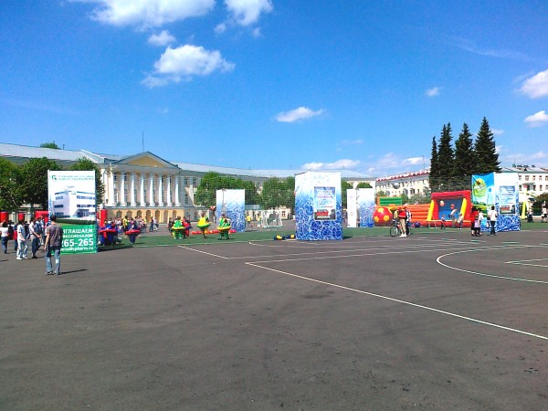 Футбольный праздник в Ярославле
