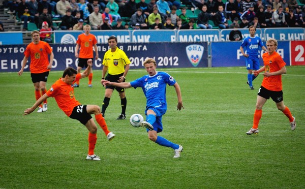 "Газовик" – "Енисей" – 3:4