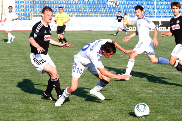 "Черноморец" – "Торпедо" Вл – 0:0 