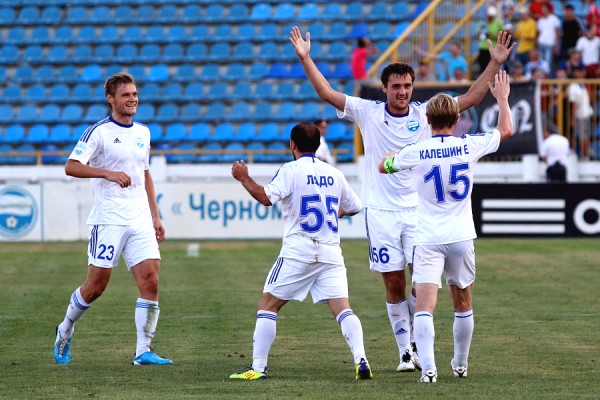 "Черноморец" – "Газовик" – 2:0 