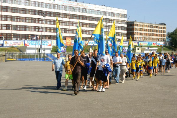 Ульяновская "Волга" и день физкультурника