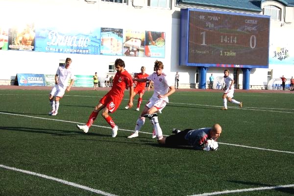 Уфа - Октан 1:0