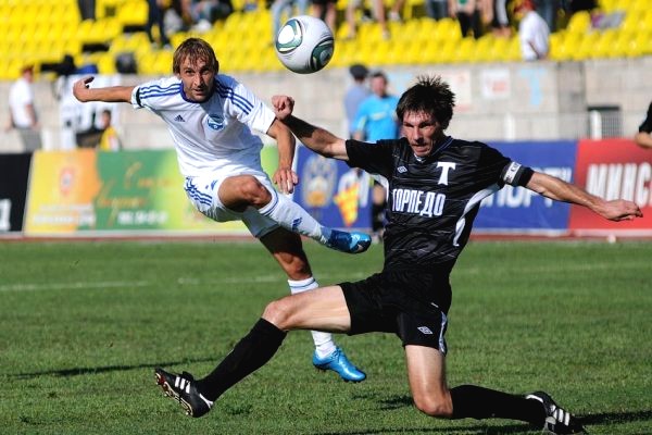 Черноморец - Торпедо М - 0:0