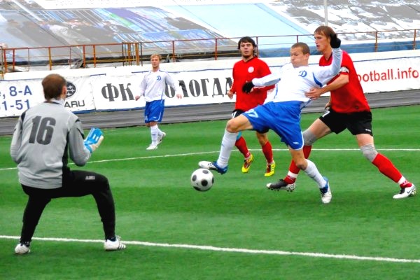 Динамо Вг - Знамя Труда - 4:3