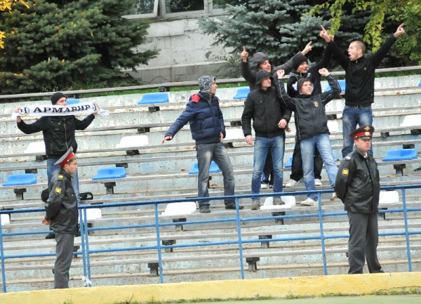 "РОТОР" – "ТОРПЕДО": Гостевой сектор