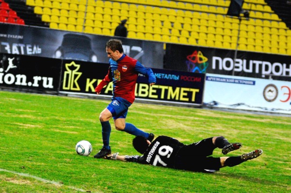 "Енисей" – "Черноморец" – 2:1