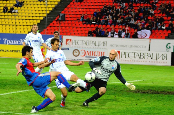 "Енисей" – "Ротор" – 0:0