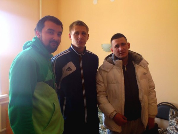 Фанаты "Уфы" навестили Трунина