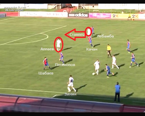 "Енисей" – "Ротор" – 1:4