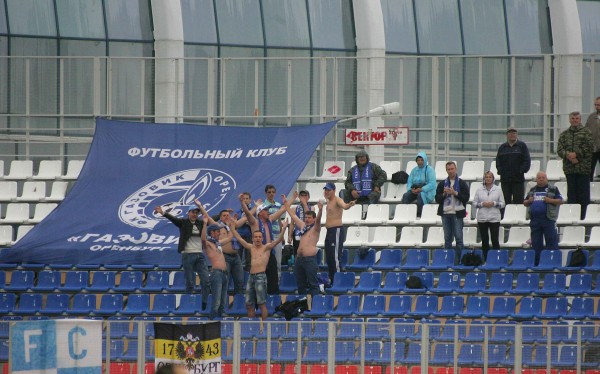 "Мордовия" – "Газовик" – 1:0