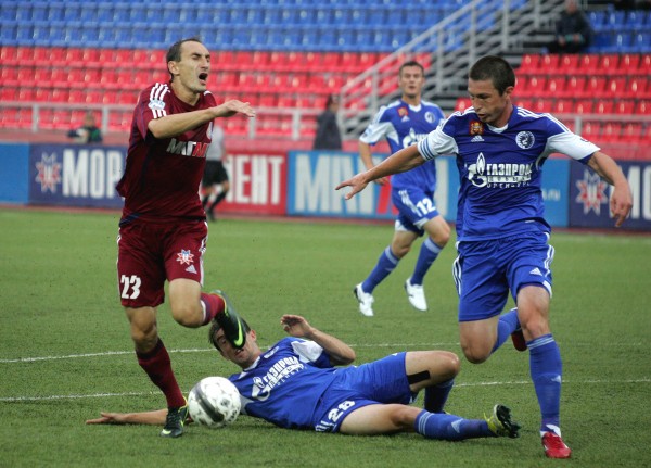 "Мордовия" – "Газовик" – 1:0