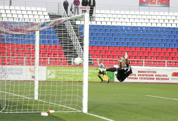 "Мордовия" – "Газовик" – 1:0