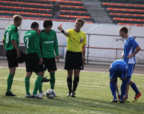 "Сибиряк" – "Сахалин"– 0:3