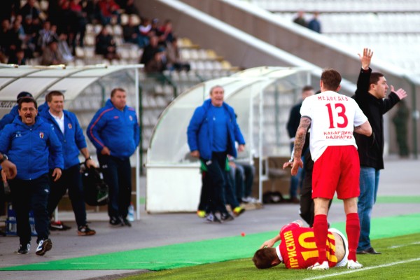 "Алания" - "Спартак-Нальчик" - 1:0