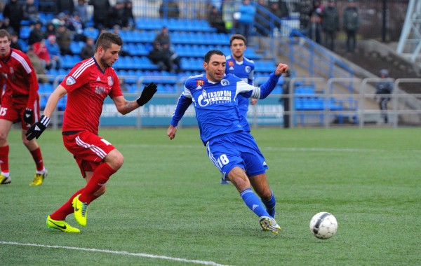 "Газовик" – "Мордовия" – 1:2