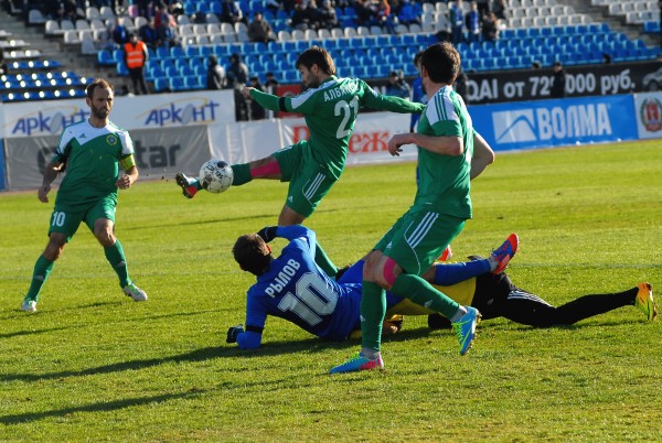"Ротор" - "Ангушт" - 3:0