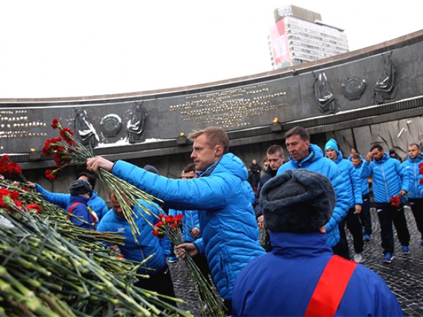 "Зенит" почтил память жертв блокады Ленинграда