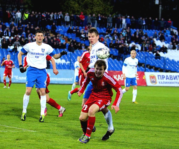 "Балтика" – "Мордовия" – 2:0