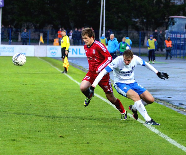 "Балтика" – "Мордовия" – 2:0