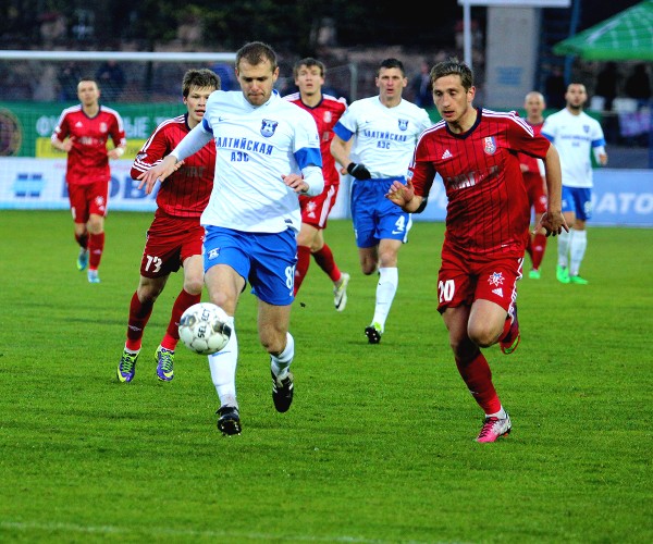 "Балтика" – "Мордовия" – 2:0