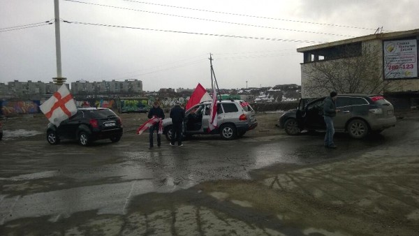 Автопробег в поддержку "Севера"